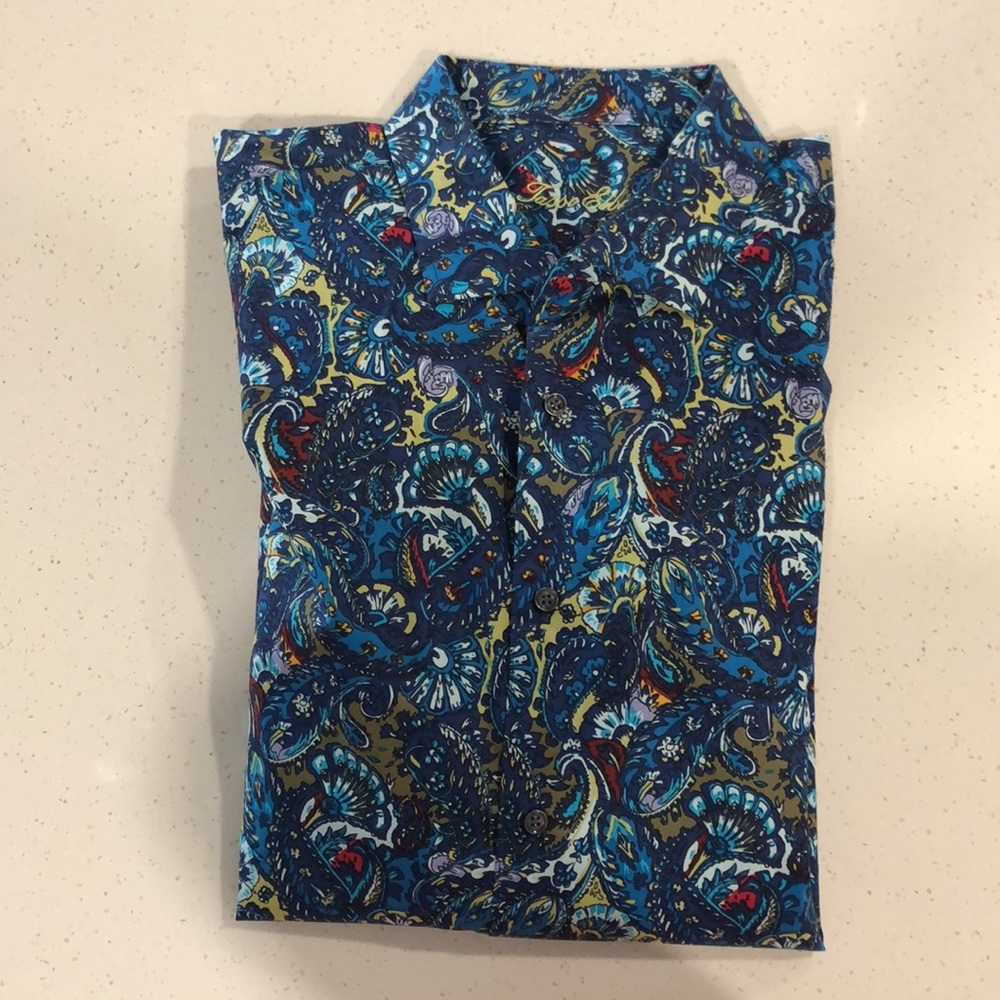 Tasso Elba Paisley Shirt